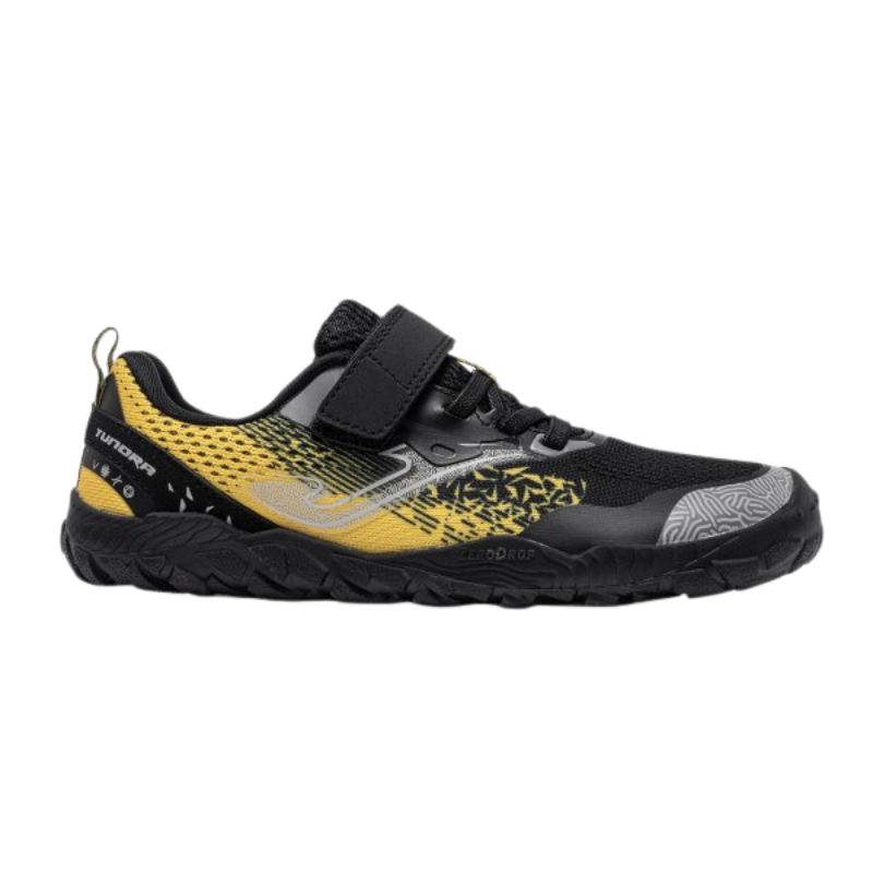 Zapatilla Trail Barefoot Tundra Velcro Negro/Amarillo JOMA