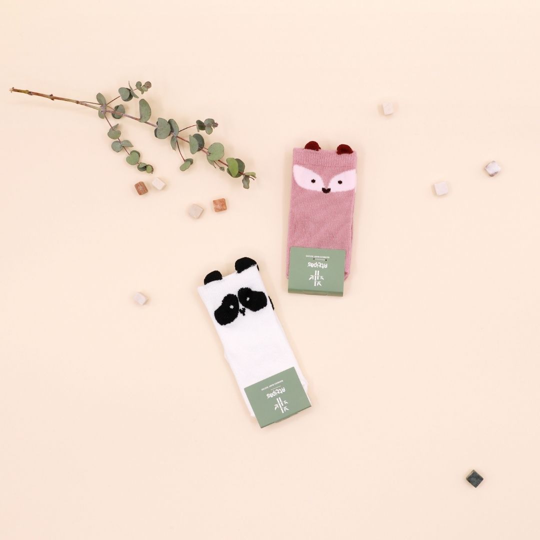 Calcetines Animals Fox Rosa