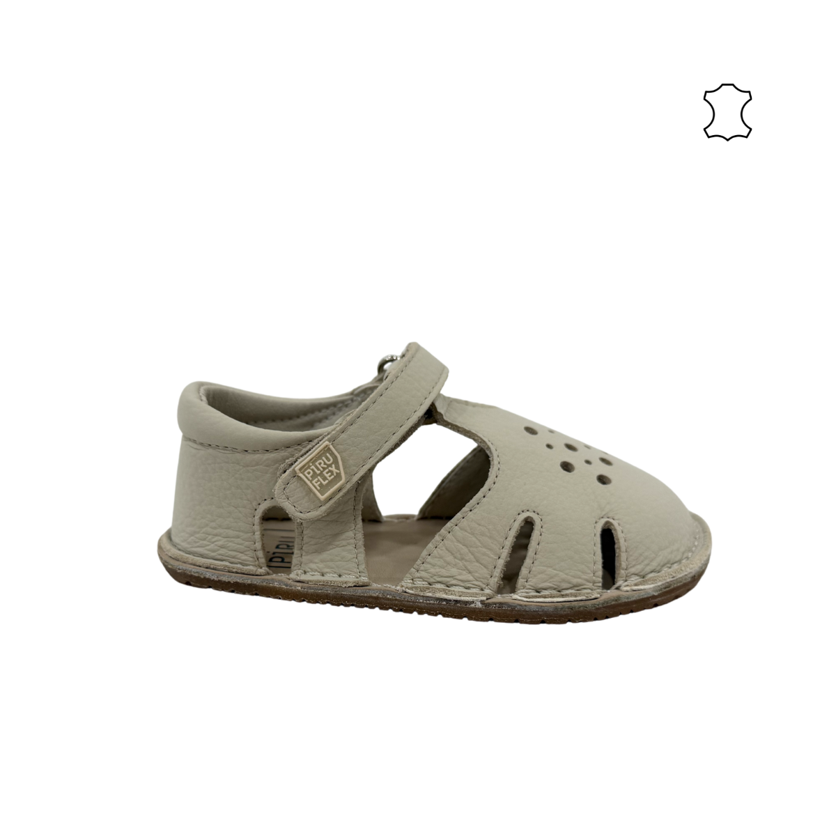 Sandalia Ivory 2003-4 Crema Piruflex