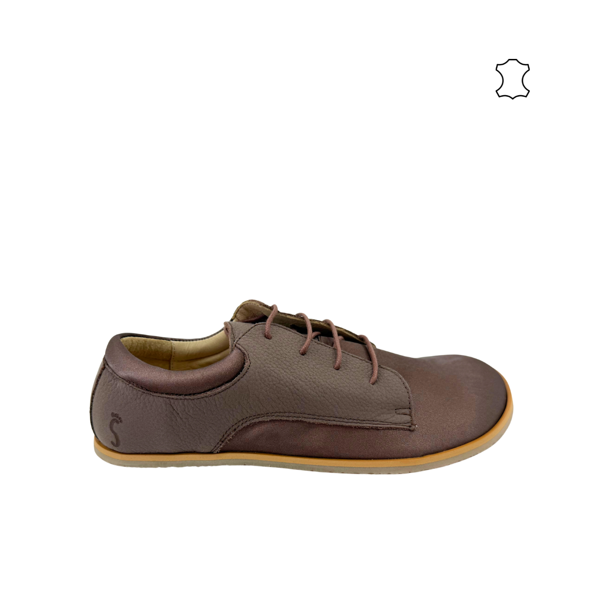 Zapato Respetuoso 6700-PR Taupe/Tabaco Flexi Nens