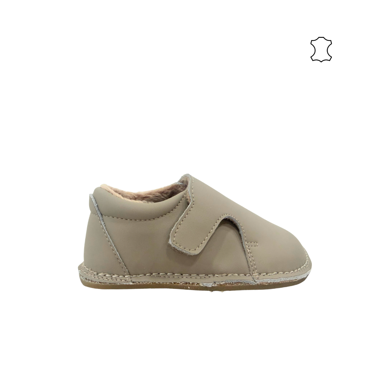 Zapatos primeros pasos Beige/Pelito Piruflex