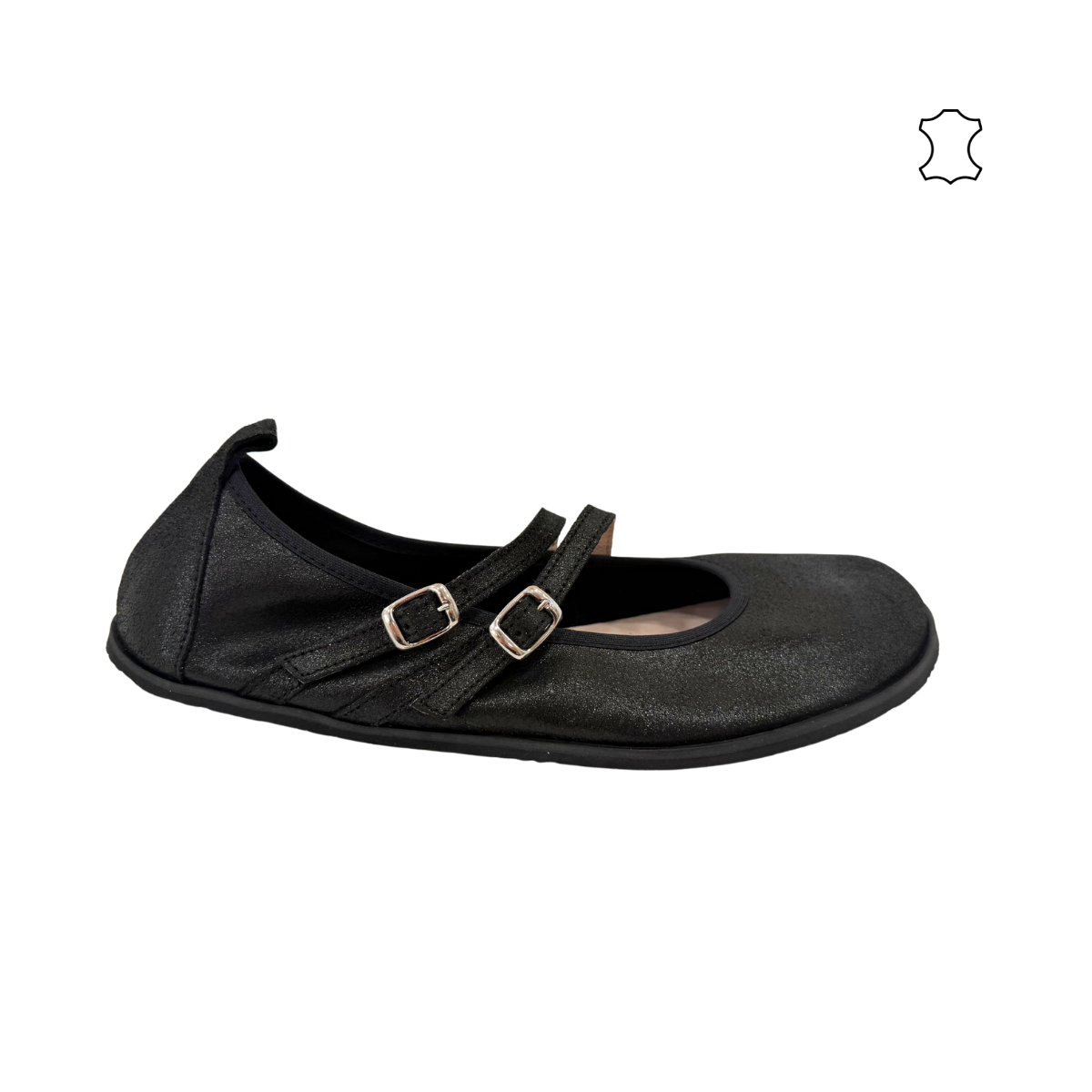 Bailarina Respetuosa Dore Negro 8253-C Flexi Nens
