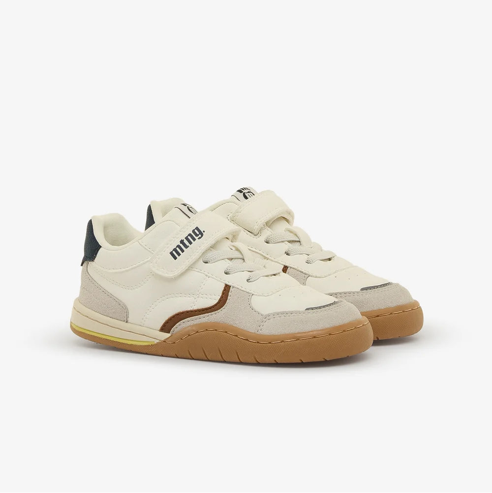 Deportiva Respetuosa Blanco Suela Gum velcro  MTNG