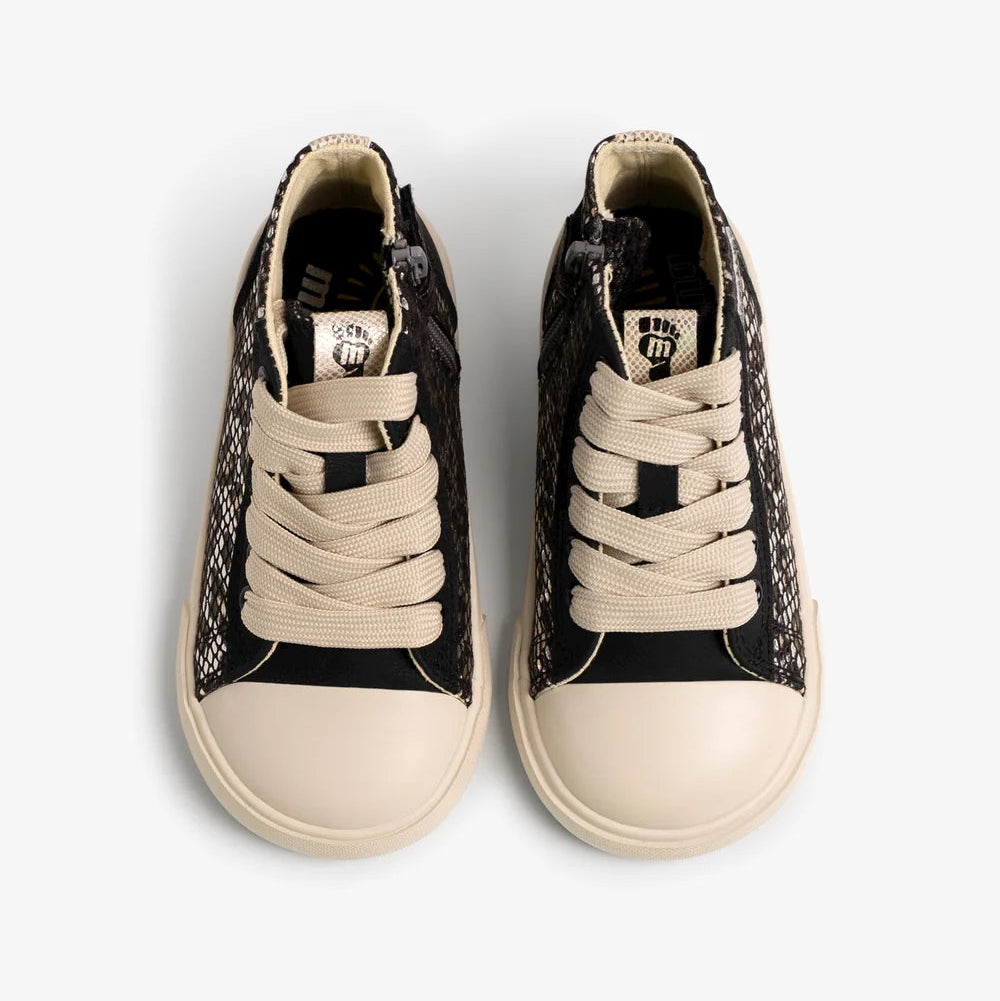 Bota Respetuosa Animal Print Negro MTNG