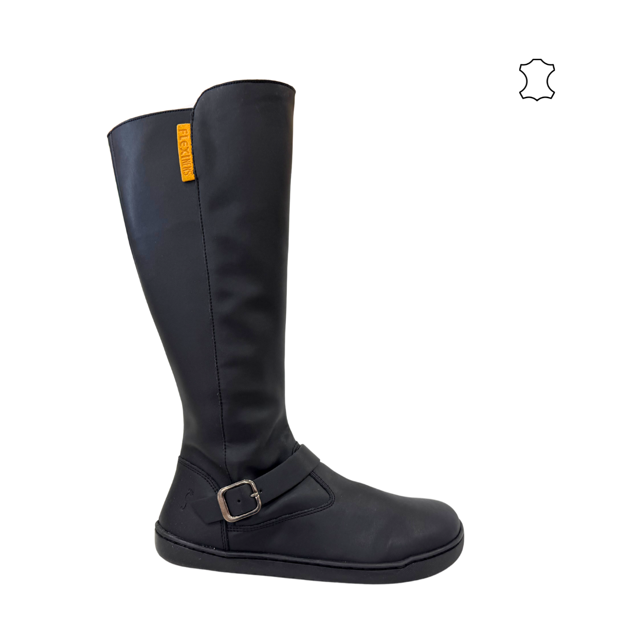 Bota Respetuosa 9090X Borreguito Negro Flexi Nens