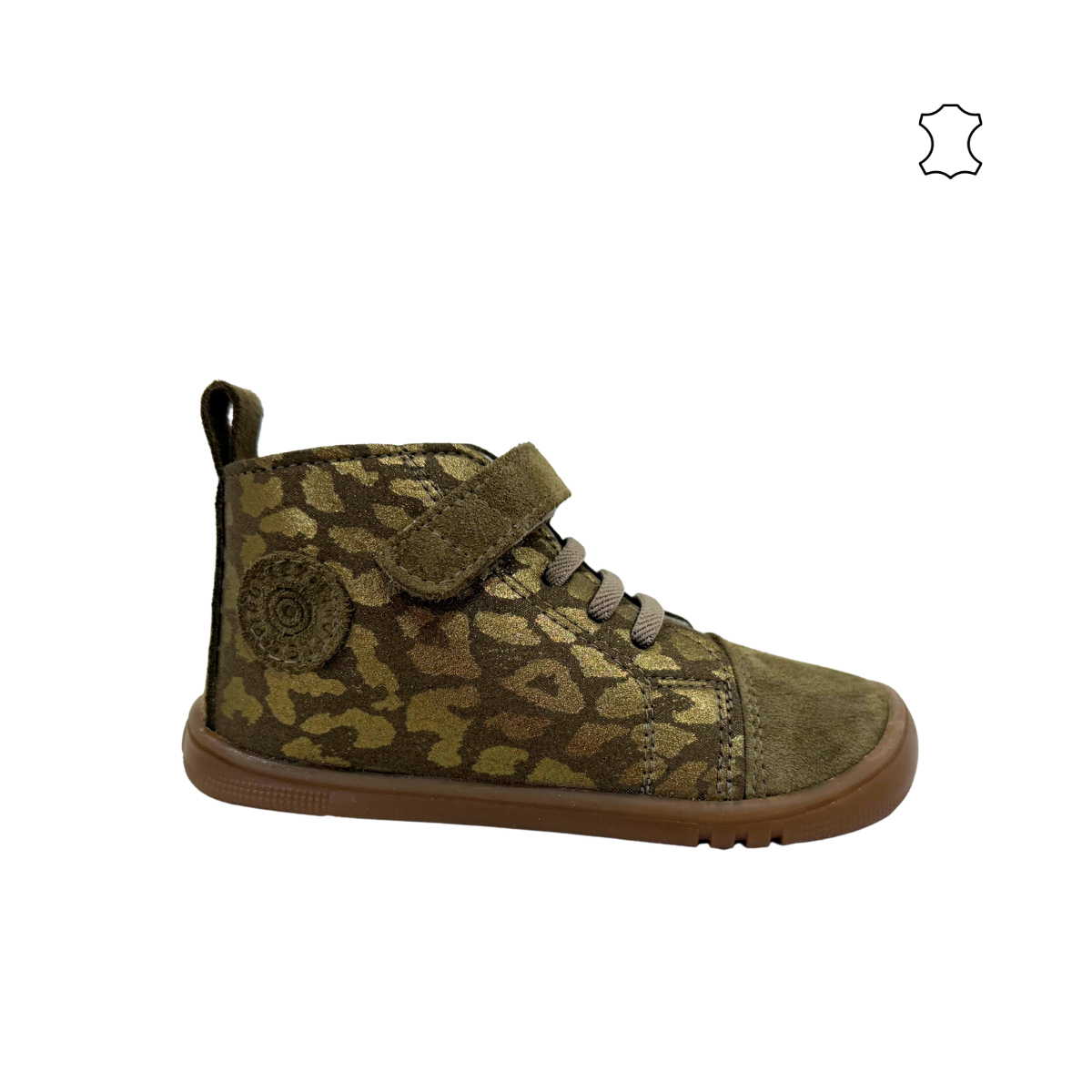 Botín Respetuoso Leopardo Glitter Verde 3013 Piruflex