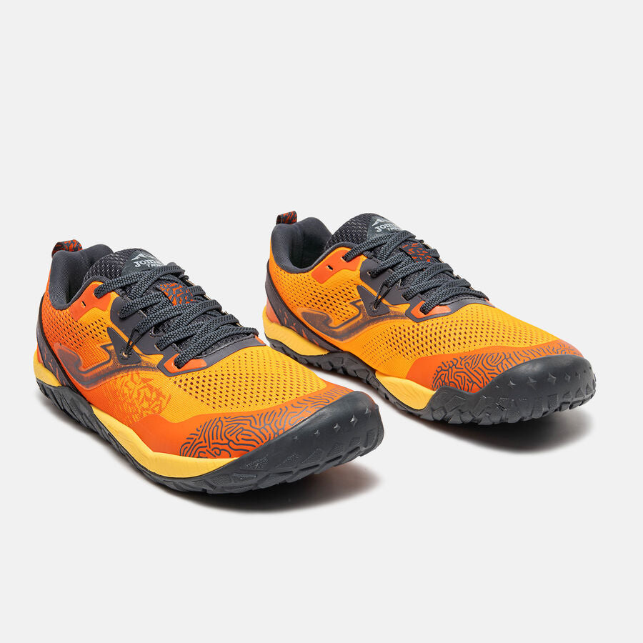 Deportiva Barefoot Trail Tundra Naranja Adulto Joma