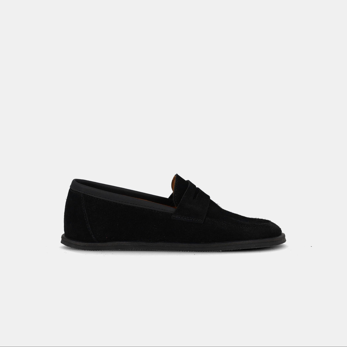 Mocasín Barefoot Florencia Negro Blanditos