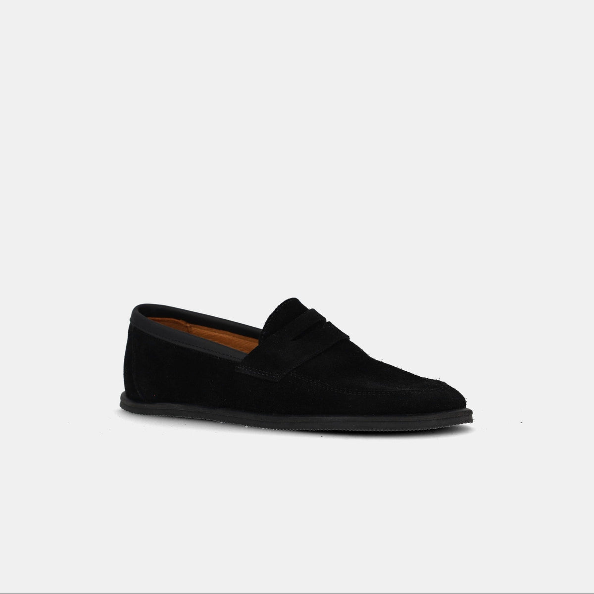 Mocasín Barefoot Florencia Negro Blanditos