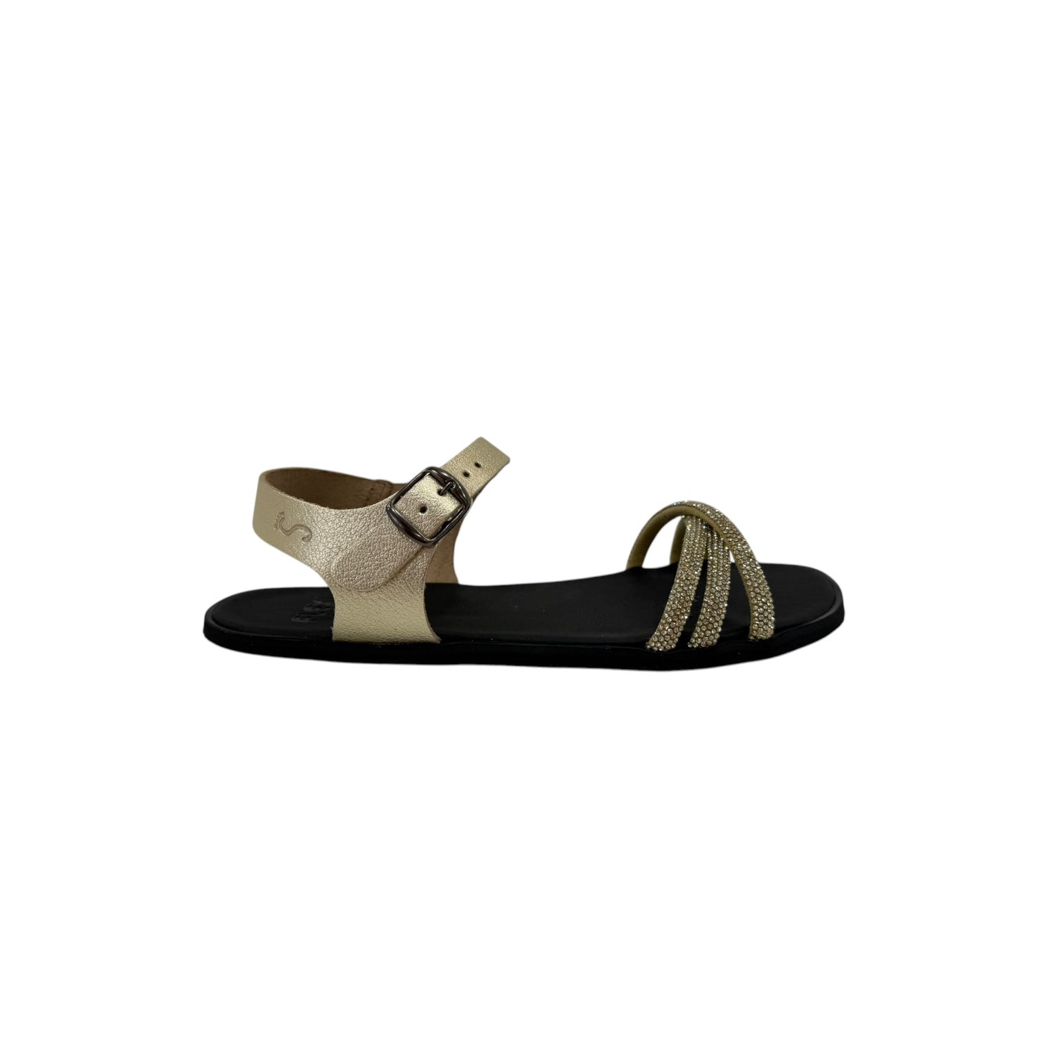 Sandalia Brillo Dorada 5125-PR Flexinens