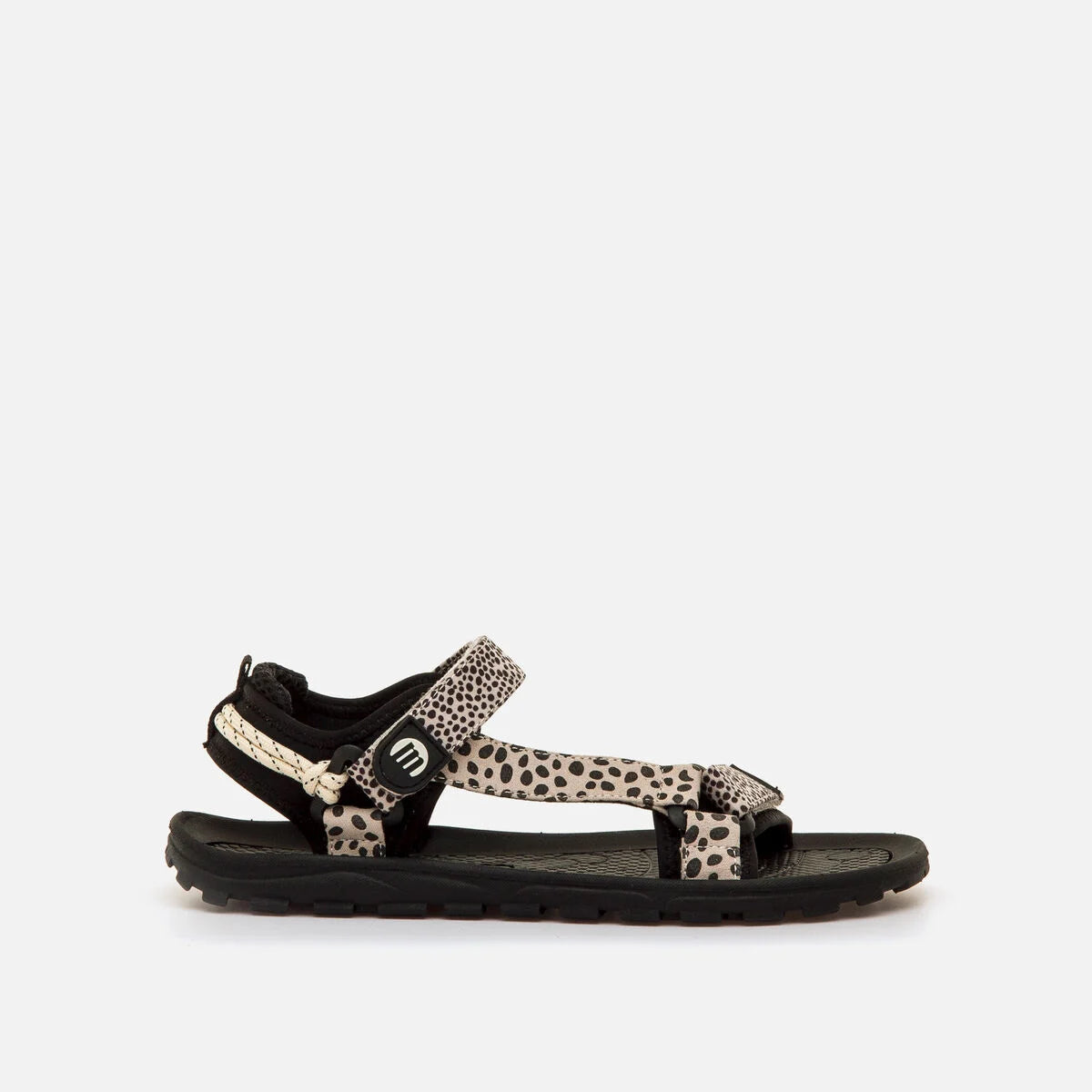 Sandalia barefoot negra/blanca Free MTNG