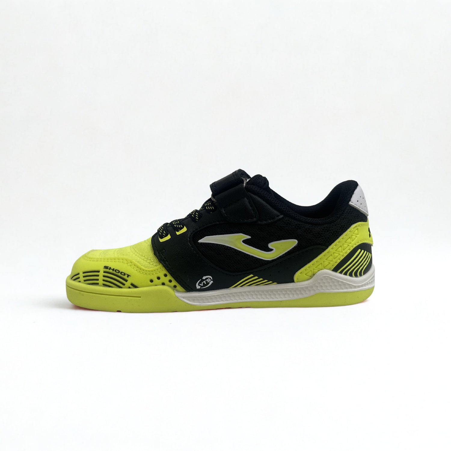 Zapatillas futbol sala 2609 amarillo flúor velcro Indoor Joma