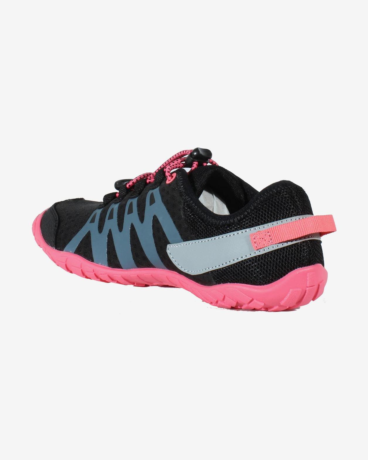 Baskets Abyss pour femmes, noires et fraise