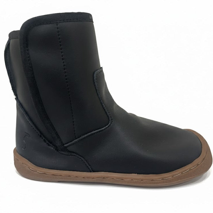 Bota salvaje negro piel Flexinens