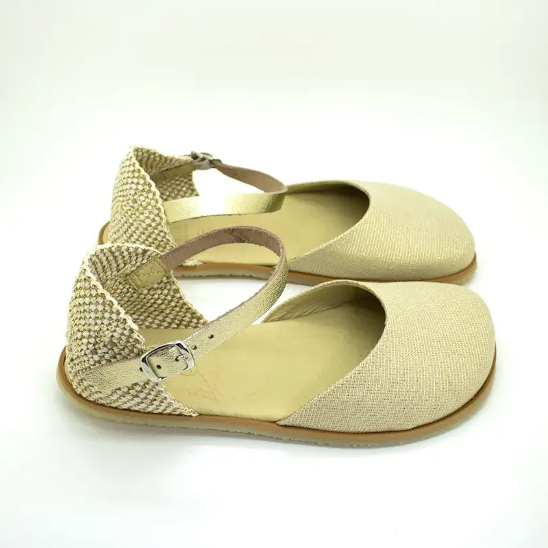 Sandalia Barefoot Estilo Valenciana 6605 Cava Flexinens
