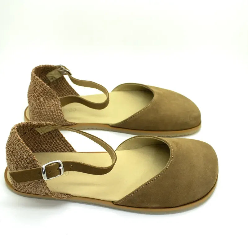 Sandalia Barefoot Estilo Valenciana 6605 Cuero Flexinens