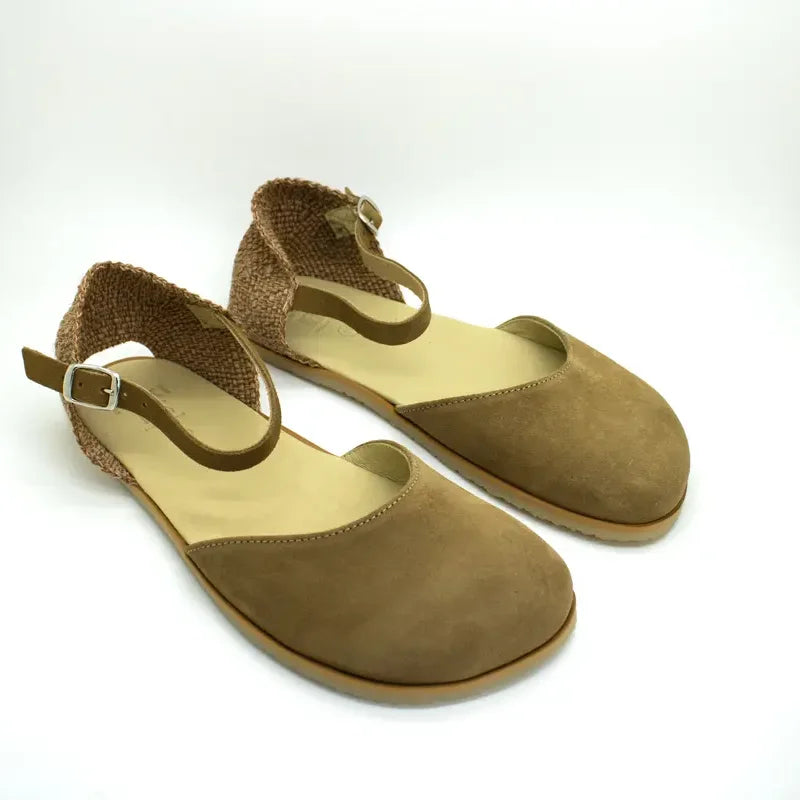 Sandalia Barefoot Estilo Valenciana 6605 Cuero Flexinens