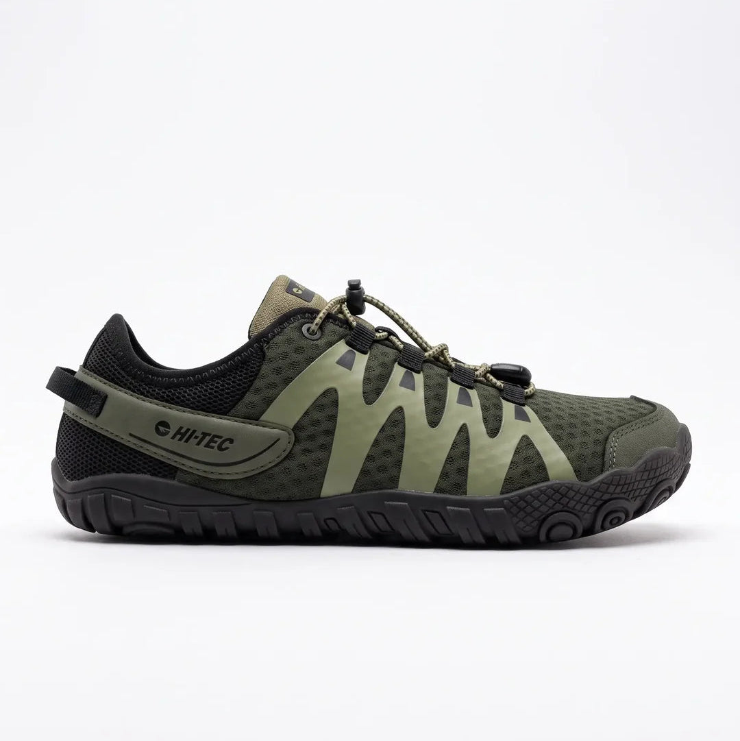 Deportiva Barefoot Abyss Dark Khaki Hi-Tec