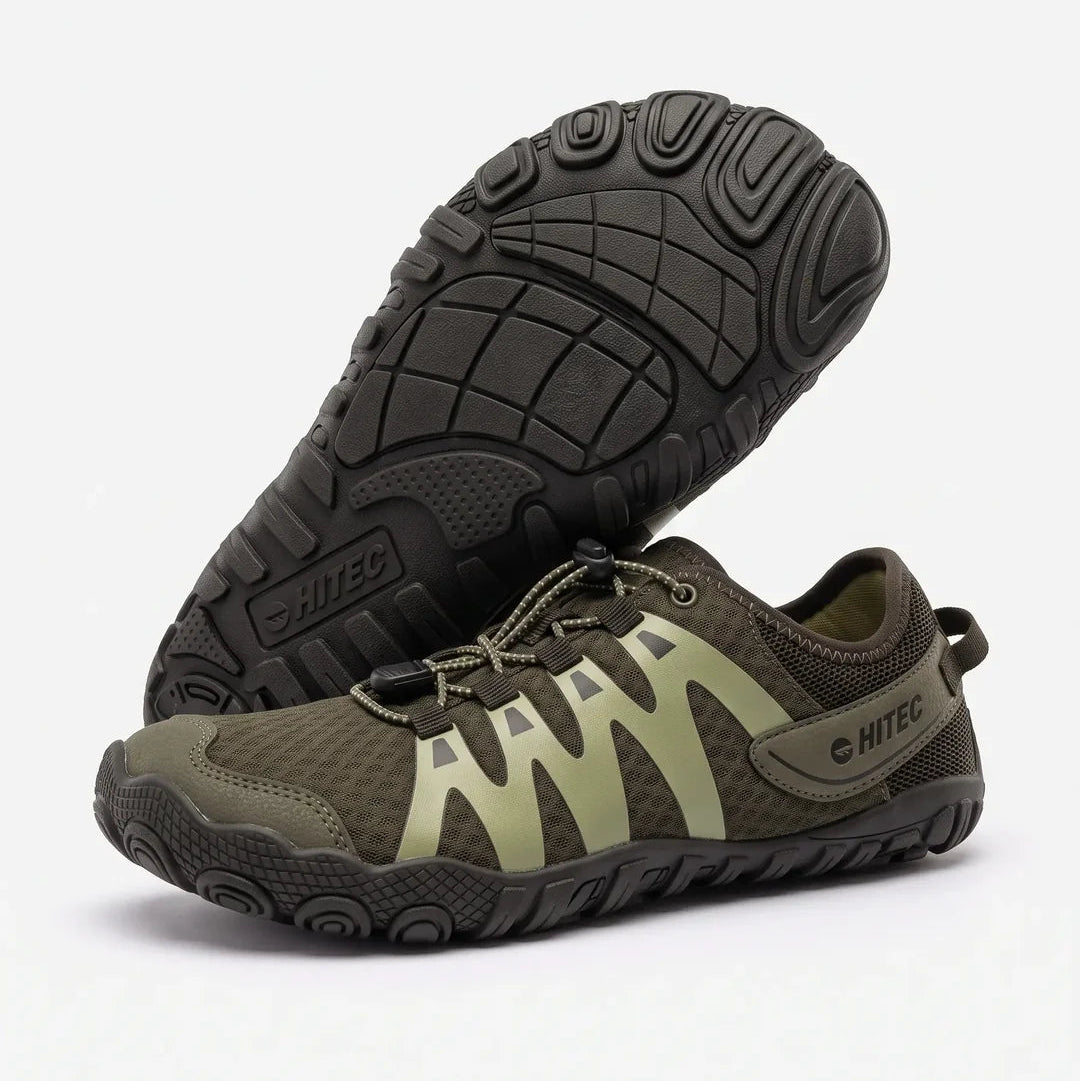 Deportiva Barefoot Abyss Dark Khaki Hi-Tec