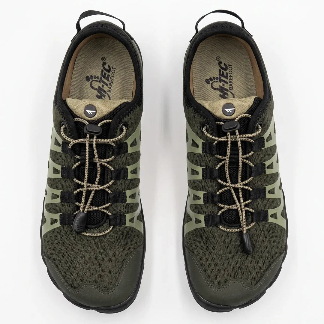 Deportiva Barefoot Abyss Dark Khaki Hi-Tec