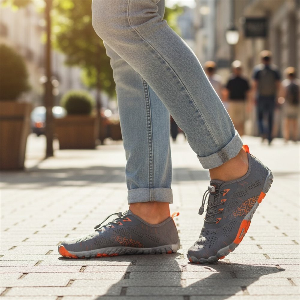 Deportivas Smart II Gris/Naranja Adulto Saguaro